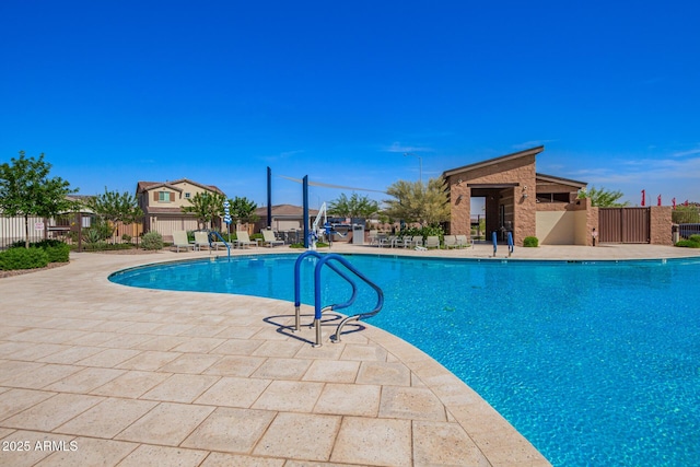 10956 E Thunderbolt Ave, Mesa, AZ 85212 - community pool with a patio area
