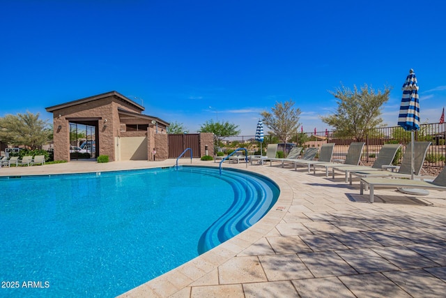 10956 E Thunderbolt Ave, Mesa, AZ 85212 - community pool featuring a patio