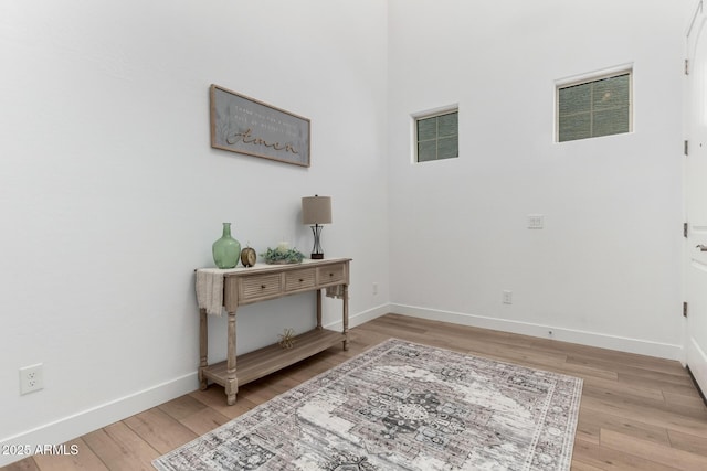 10956 E Thunderbolt Ave, Mesa, AZ 85212 - entrance foyer featuring light wood-style flooring and baseboards