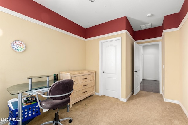18171 W Marshall Ln, Surprise, AZ 85388 - office space with light colored carpet, baseboards, and visible vents