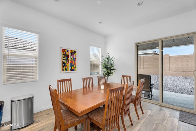 3913 W Mcneil St, Laveen, AZ 85339 - dining room with recessed lighting, light wood-style floors, and baseboards