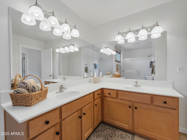 525 E Turkey Trl, Munds Park, AZ 86017 - full bath featuring double vanity and a shower stall