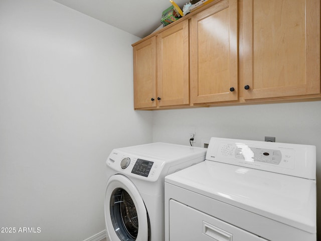 525 E Turkey Trl, Munds Park, AZ 86017 - laundry room with cabinet space and washing machine and dryer