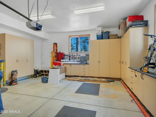 525 E Turkey Trl, Munds Park, AZ 86017 - garage featuring a garage door opener