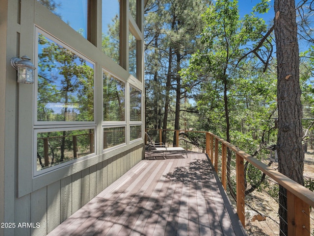 525 E Turkey Trl, Munds Park, AZ 86017 - view of deck