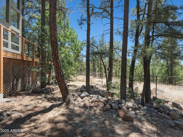 525 E Turkey Trl, Munds Park, AZ 86017 - view of yard