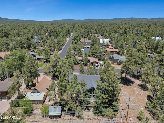 525 E Turkey Trl, Munds Park, AZ 86017 - bird's eye view of a heavily wooded area