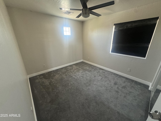2634 S 63rd Dr, Phoenix, AZ 85043 - unfurnished room with ceiling fan and dark carpet