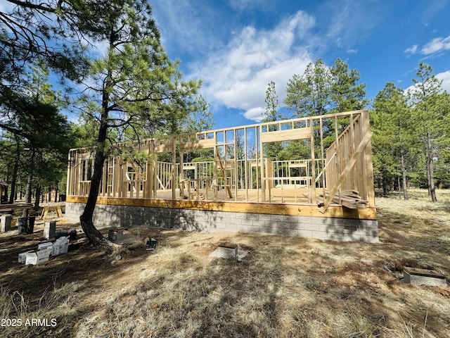 2627 San Juan Dr, Happy Jack, AZ 86024 - view of yard