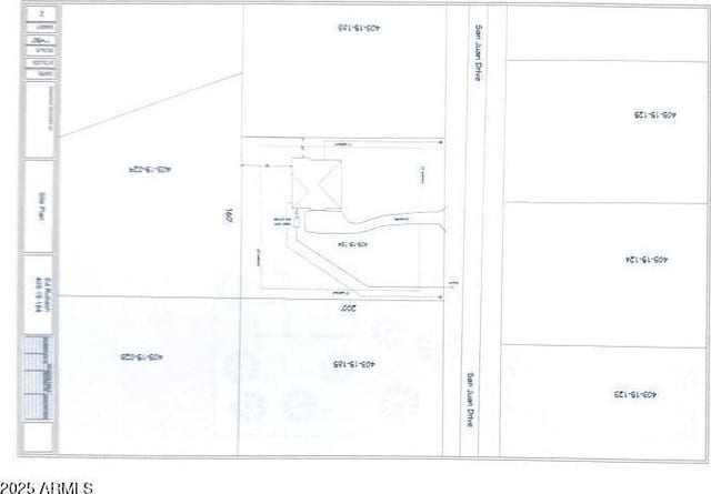 2627 San Juan Dr, Happy Jack, AZ 86024 - map of parcels