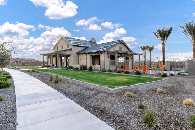 20606 E Avenida Del Valle Ct, Queen Creek, AZ 85142 - surrounding community with fence private yard and a yard