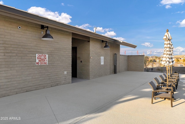 20606 E Avenida Del Valle Ct, Queen Creek, AZ 85142 - view of patio with fence