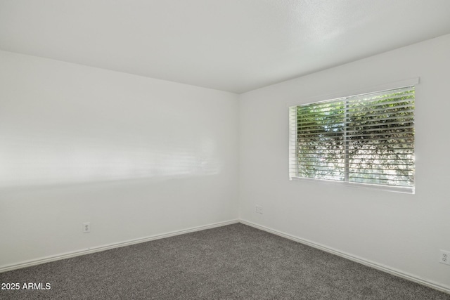 carpeted empty room featuring plenty of natural light