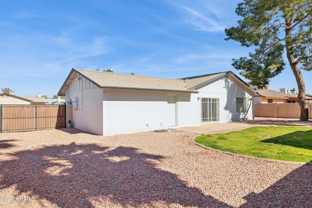 back of property featuring a patio area