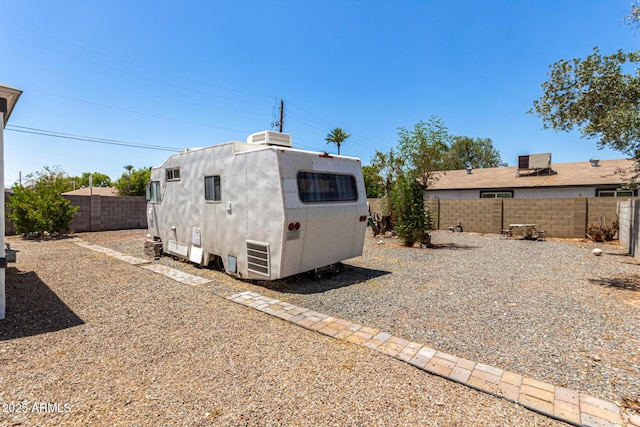 2802 E Virginia Ave, Phoenix, AZ 85008 - back of property with a fenced backyard and an outdoor structure