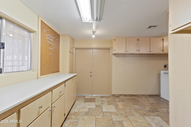 848 S Revolta Cir, Mesa, AZ 85208 - washroom with washer / clothes dryer and stone tile flooring