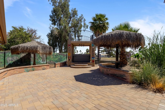 848 S Revolta Cir, Mesa, AZ 85208 - surrounding community with a gate and fence