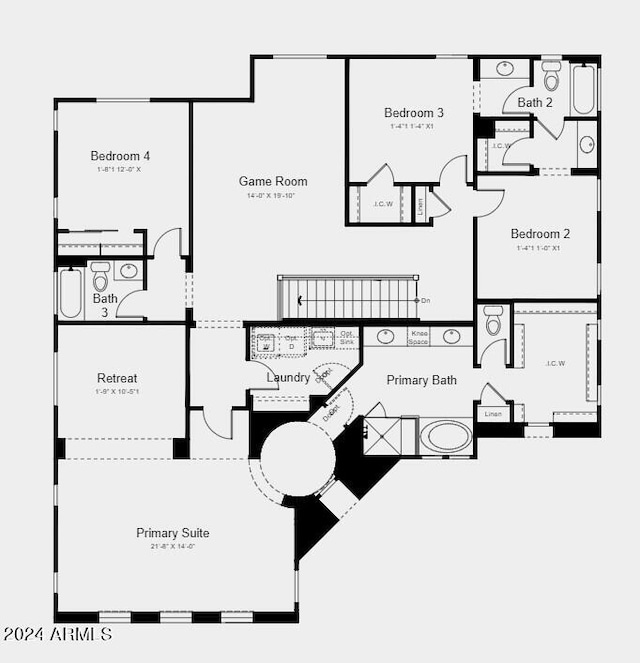 8628 W Solano Dr, Glendale, AZ 85305 - home floor plan