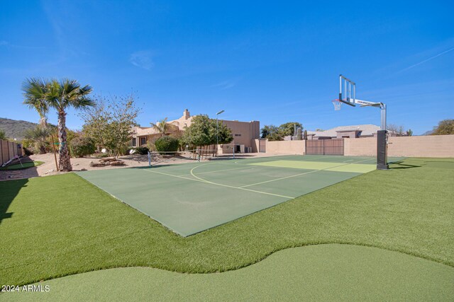 2731 W Desert Ranch Rd, Phoenix, AZ 85086 - view of sport court featuring community basketball court