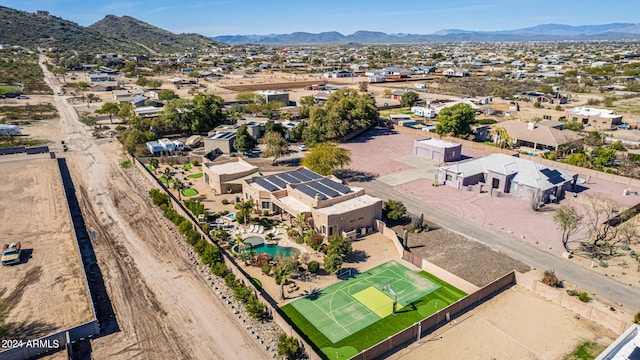 2731 W Desert Ranch Rd, Phoenix, AZ 85086 - aerial perspective of suburban area featuring mountains