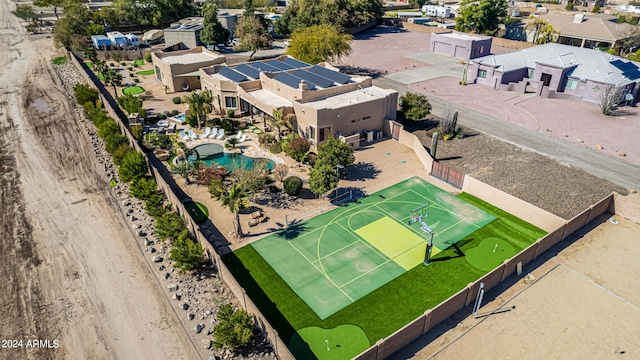 2731 W Desert Ranch Rd, Phoenix, AZ 85086 - aerial view of residential area featuring a pool