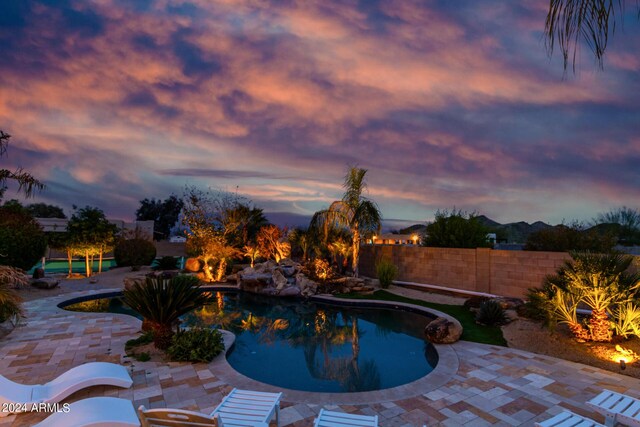 2731 W Desert Ranch Rd, Phoenix, AZ 85086 - view of pool with a patio area