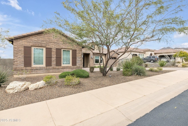 10886 N 137th St, Scottsdale, AZ 85259 - view of front of house featuring stone siding