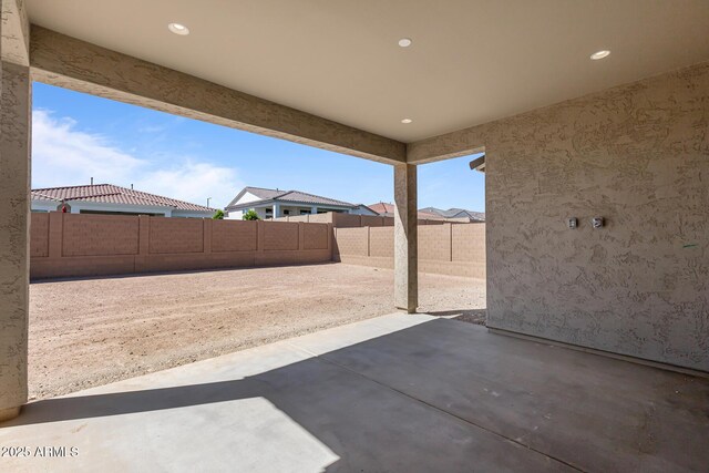 20209 W San Miguel Ave, Litchfield Park, AZ 85340 - fenced backyard with a patio area