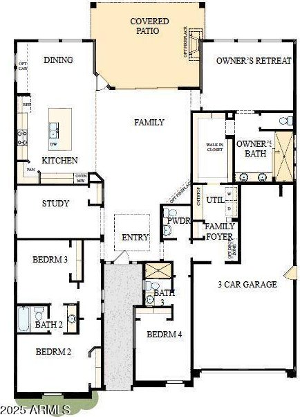 20209 W San Miguel Ave, Litchfield Park, AZ 85340 - property floor plan