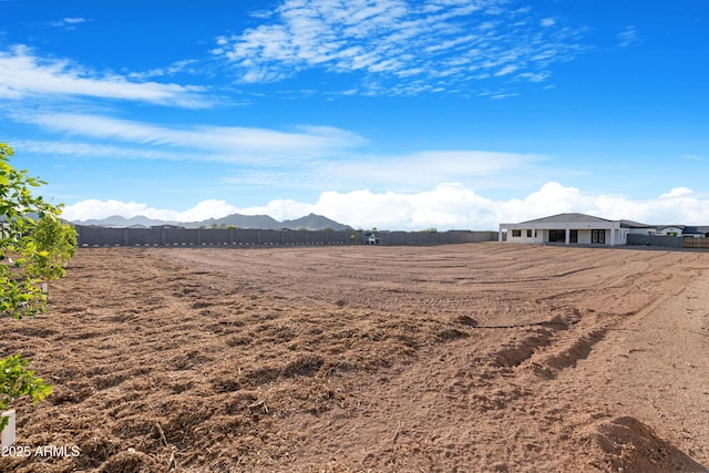 2083 W Lincoln Ct, San Tan Valley, AZ 85144 - view of yard featuring a mountain view