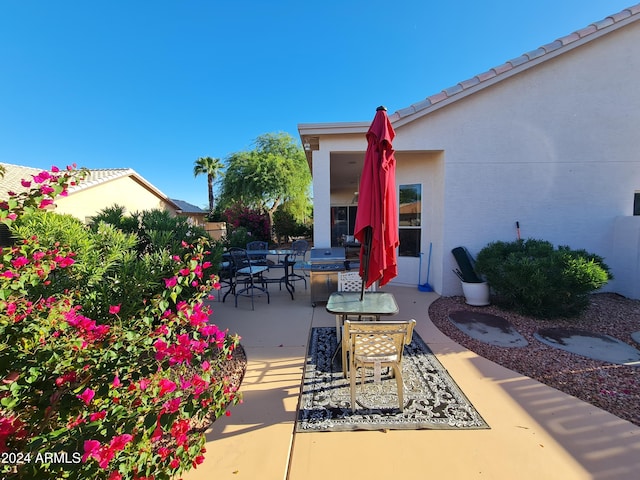 view of patio