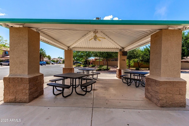 870 E Megan St, Gilbert, AZ 85295 - view of home's community featuring a gazebo, a patio area, and outdoor dining area