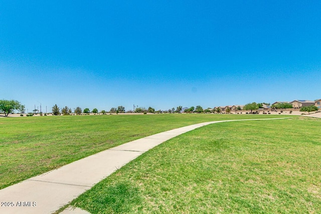 1342 W Hess Ave, Coolidge, AZ 85128 - view of community with a yard