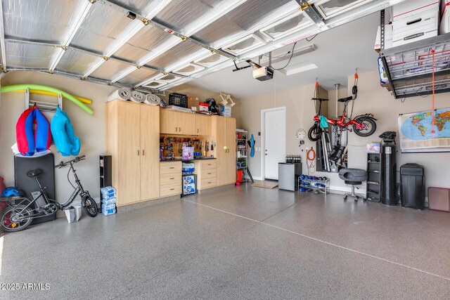 4630 E Navigator Ln, Phoenix, AZ 85050 - garage featuring a garage door opener