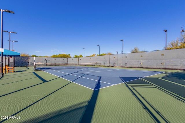 view of sport court featuring basketball court