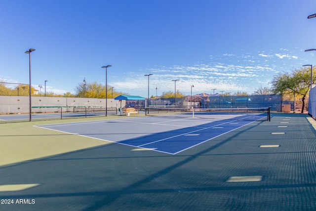 view of sport court with basketball court