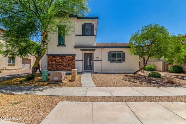 14885 W Ashland Ave, Goodyear, AZ 85395 - view of front of home featuring stucco siding