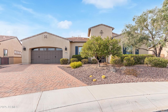 30056 N 129th Ave, Peoria, AZ 85383 - mediterranean / spanish-style house with a garage