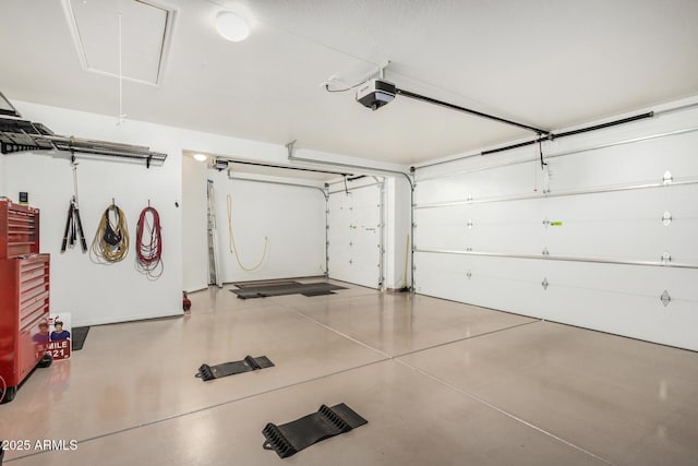 11312 E Newcastle Ave, Mesa, AZ 85209 - garage featuring a garage door opener