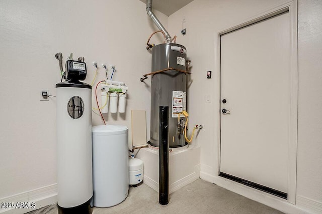 utilities featuring water heater