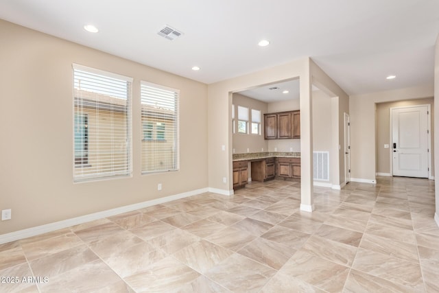 view of unfurnished living room