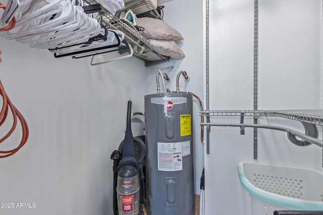 14203 N 19th Ave Unit 2036, Phoenix, AZ 85023 - utility room featuring electric water heater