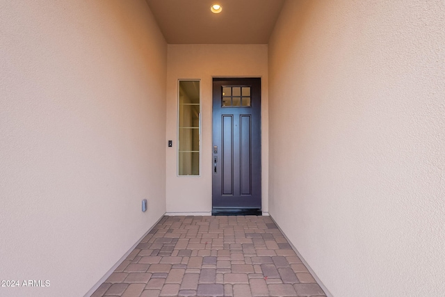 view of property entrance