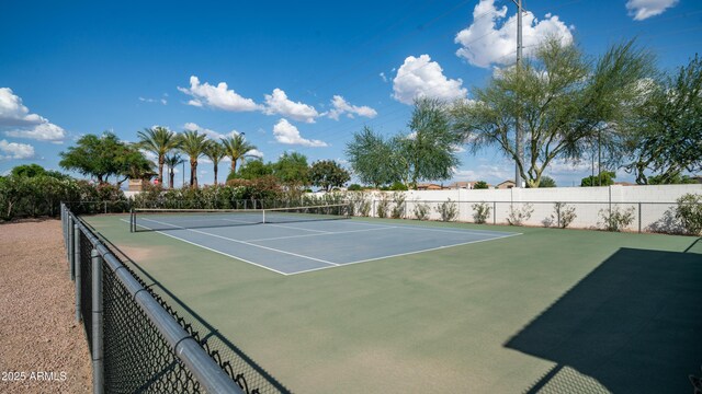 3126 E Fruitvale Ct, Gilbert, AZ 85297 - view of tennis court featuring community basketball court