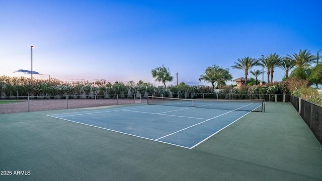 3126 E Fruitvale Ct, Gilbert, AZ 85297 - view of tennis court with community basketball court