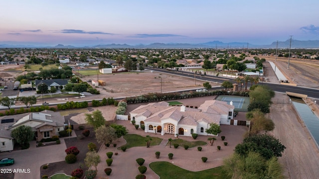 3126 E Fruitvale Ct, Gilbert, AZ 85297 - aerial view of residential area featuring a mountainous background