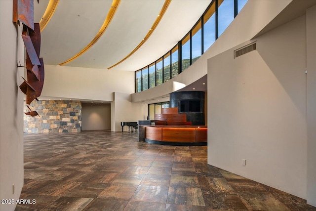 reception area featuring visible vents