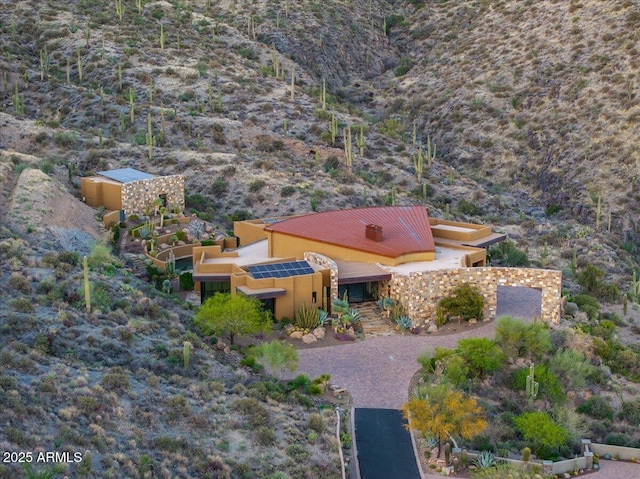 aerial view