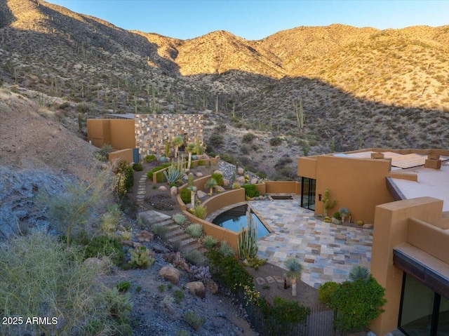 view of mountain feature