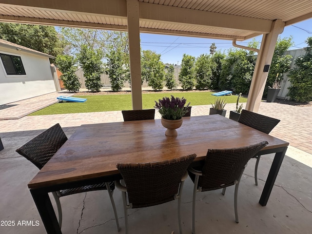 3505 N Miller Rd, Scottsdale, AZ 85251 - view of patio with outdoor dining area